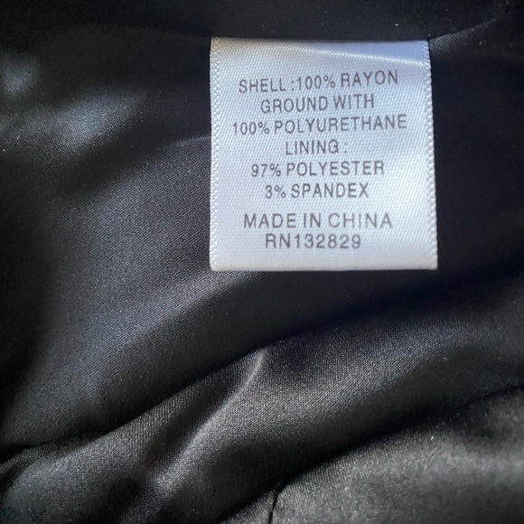 REVOLVE | Majorelle Blake Faux Leather Black Pant Size M (NWOT) - Picture 6 of 7